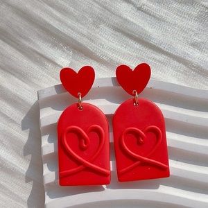 Valentines earrings